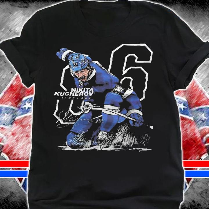 Nikita Kucherov hockey signature shirt shirt
