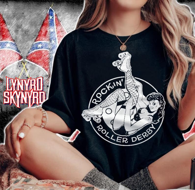 Rockin Roller Derby Slim Fit Shirt woman shirt