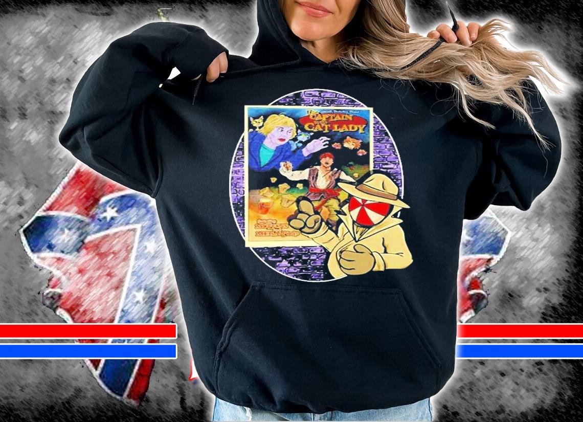 Captain And The Cat Lady T-Shirt hoodie