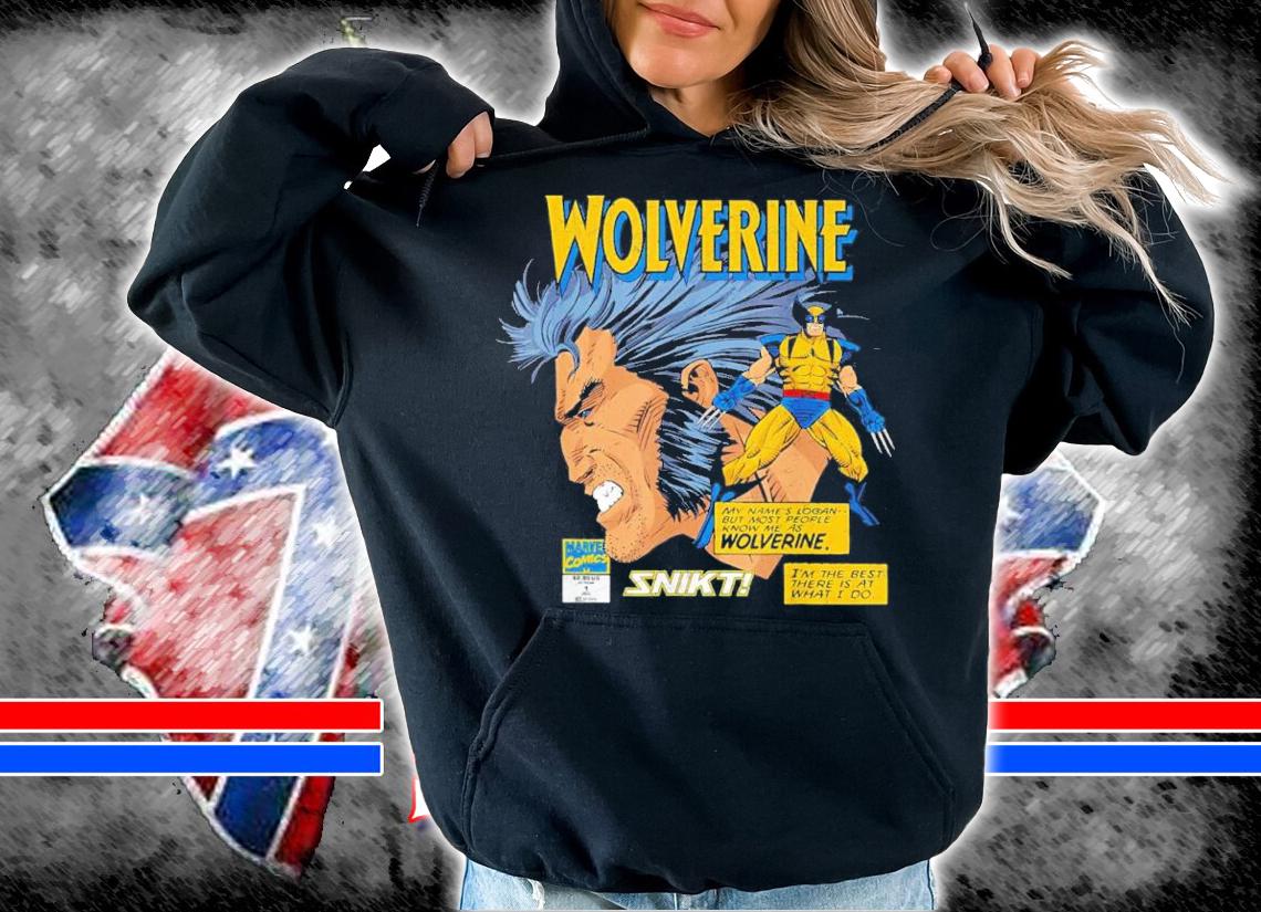 Marvel Comics Wolverine Classic Logan Retro Shirt hoodie