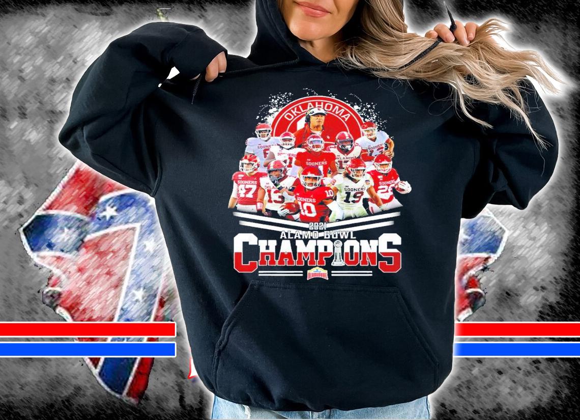 Oklahoma Sooners 2021 Alamo Bowl Champions Shirt hoodie