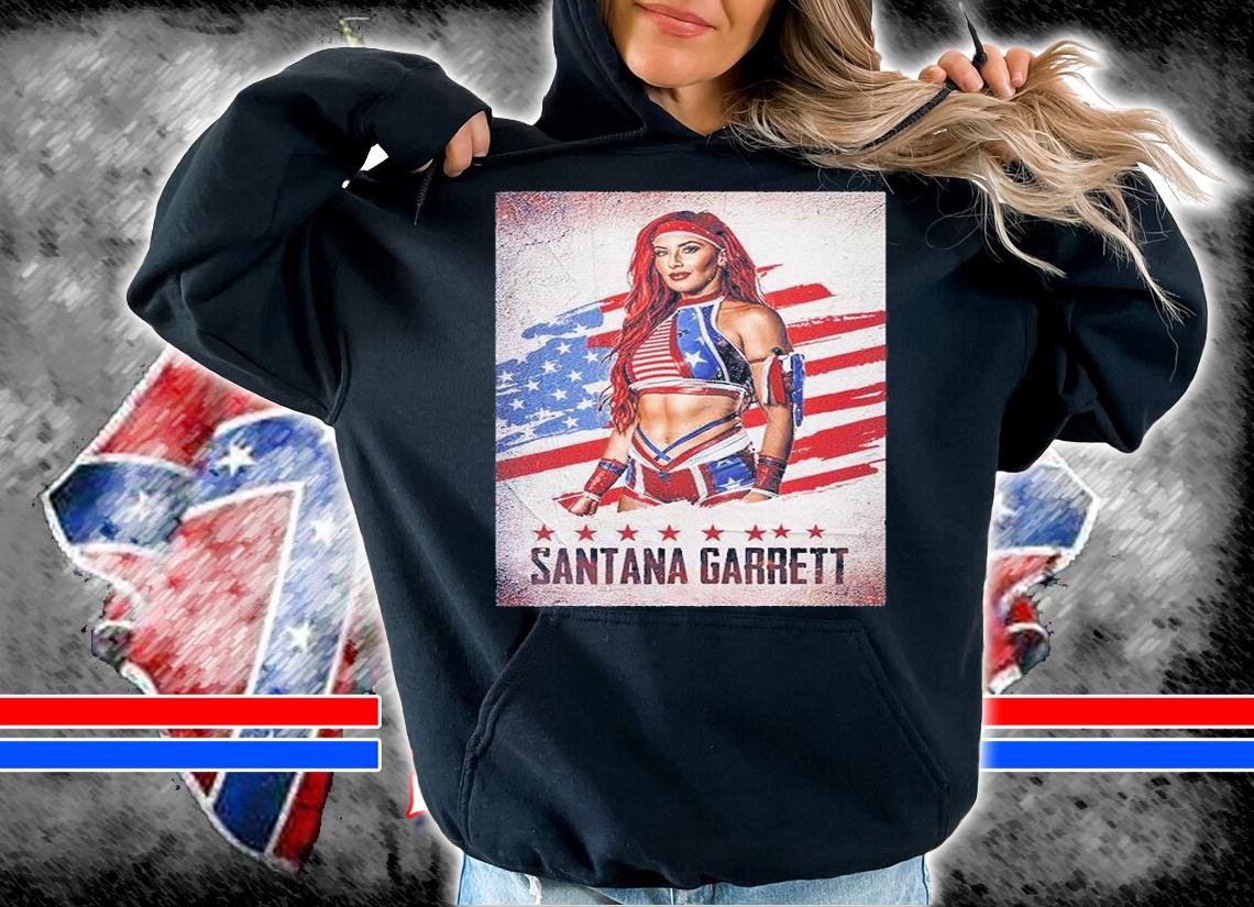 Santana Garrett America Flag T-Shirt