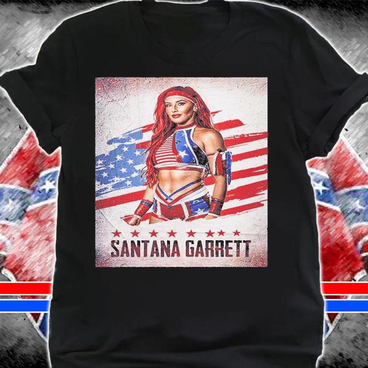 Santana Garrett America Flag T-Shirt