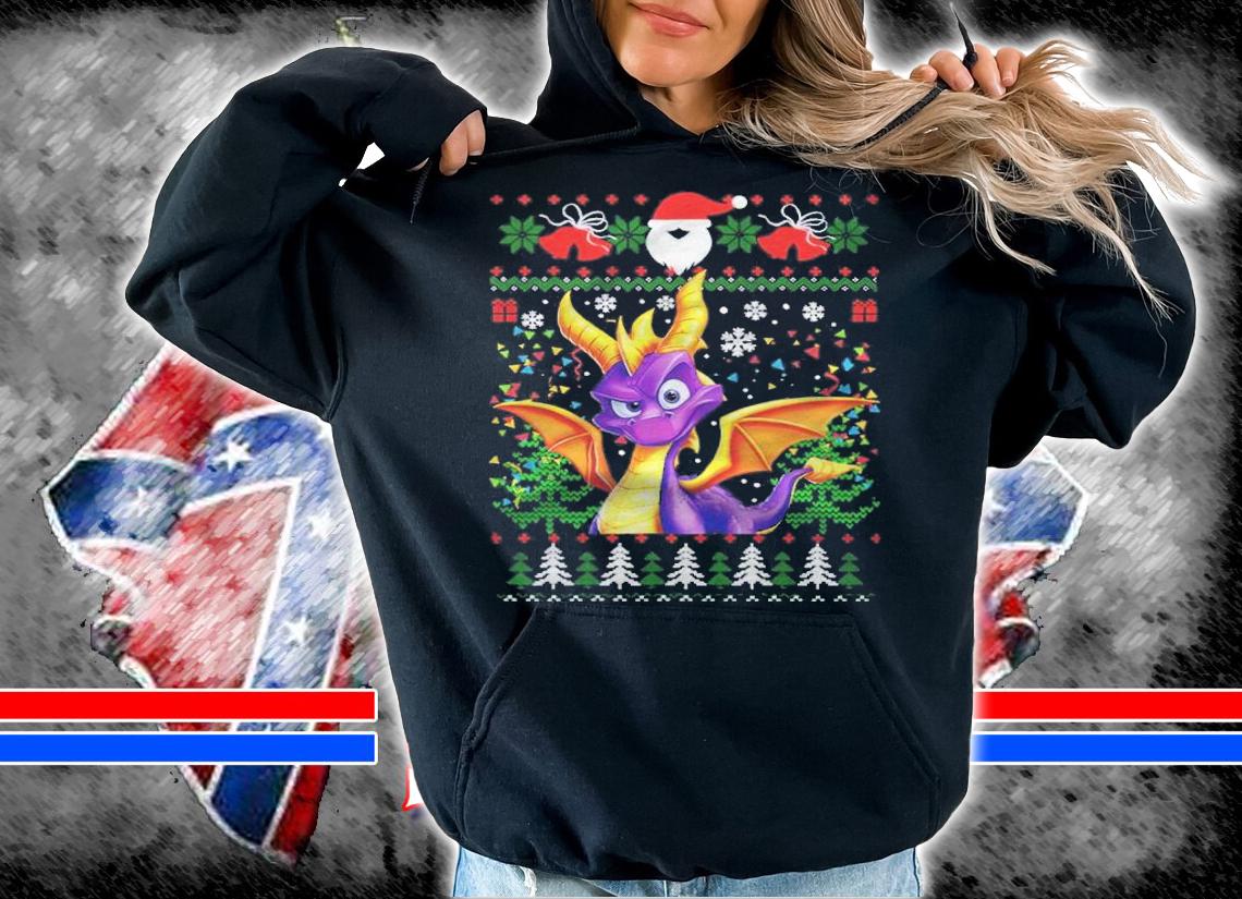 Spyro Christmas shirt hoodie