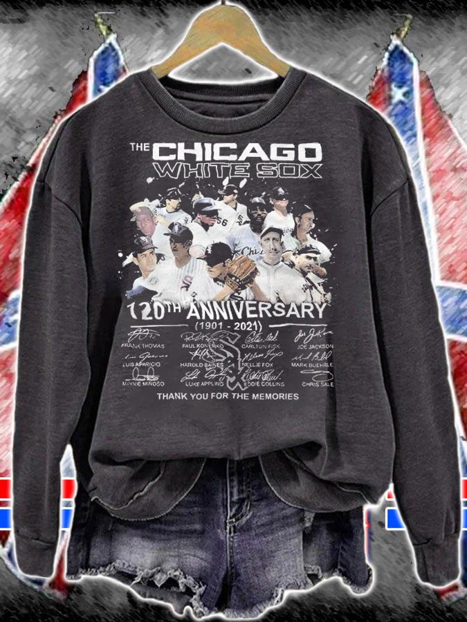 The Chicago White Sox 120th Anniversary 1901-2021 Signatures Shirt