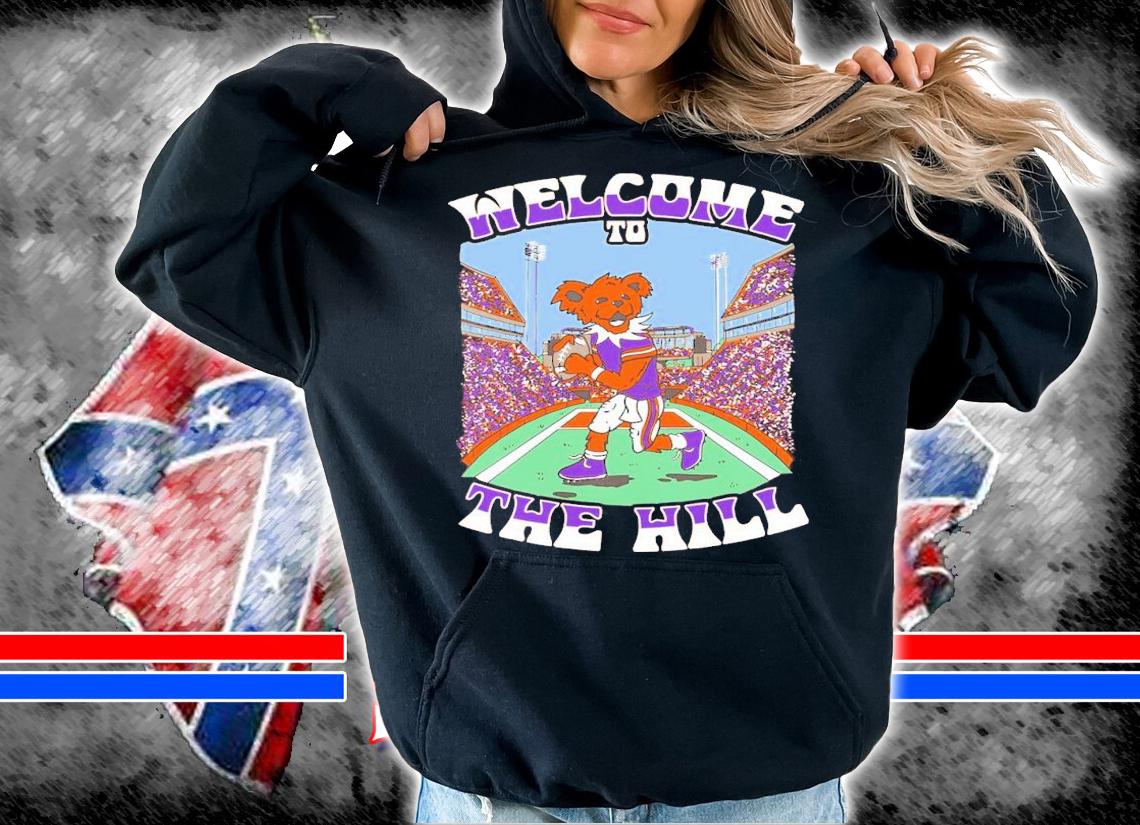 Welcome to the Hill Pocket shirt hoodie