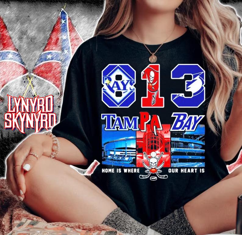 813 Tampa Bay home is where our heart is shirt