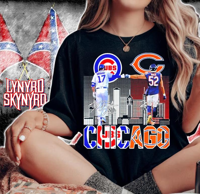 Chicago Kris Bryant vs Khalil Mack signature shirt woman shirt