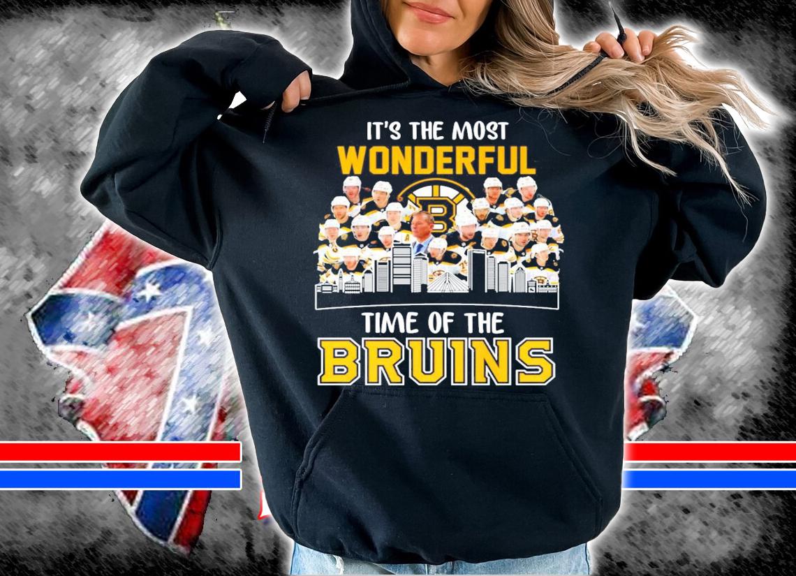 It's the most wonderful time of the Boston Bruins all team shirt hoodie