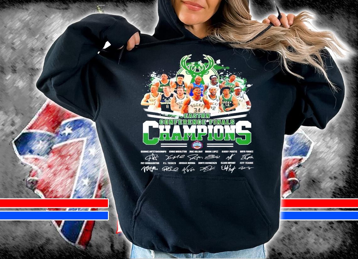Official Eastern Conference Finals Champions signatures shirt
