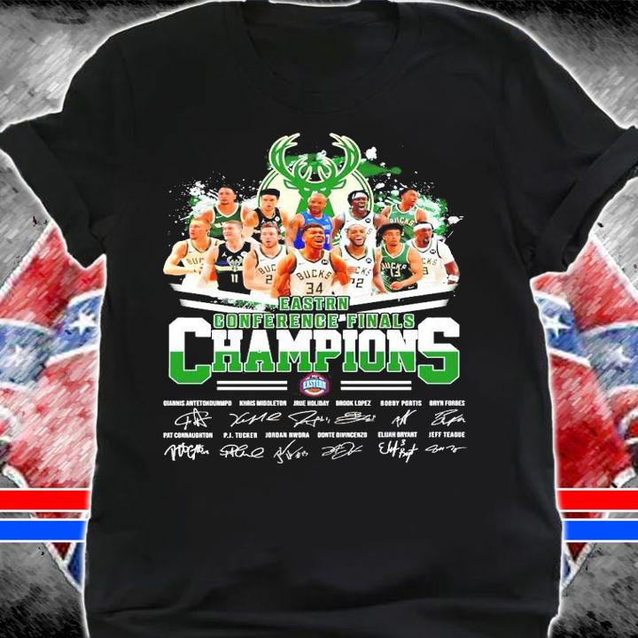 Official Eastern Conference Finals Champions signatures shirt