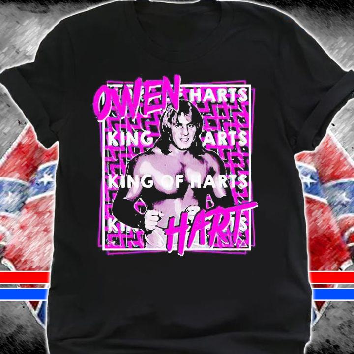 Owen Hart King of Harts T-shirts, hoodie and sweatshirt shirt
