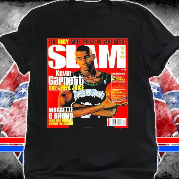 Slam Kevin Garnett basketball playoffs SLAM Kevin Garnett the only NBA preview you need basketball shirt shirt