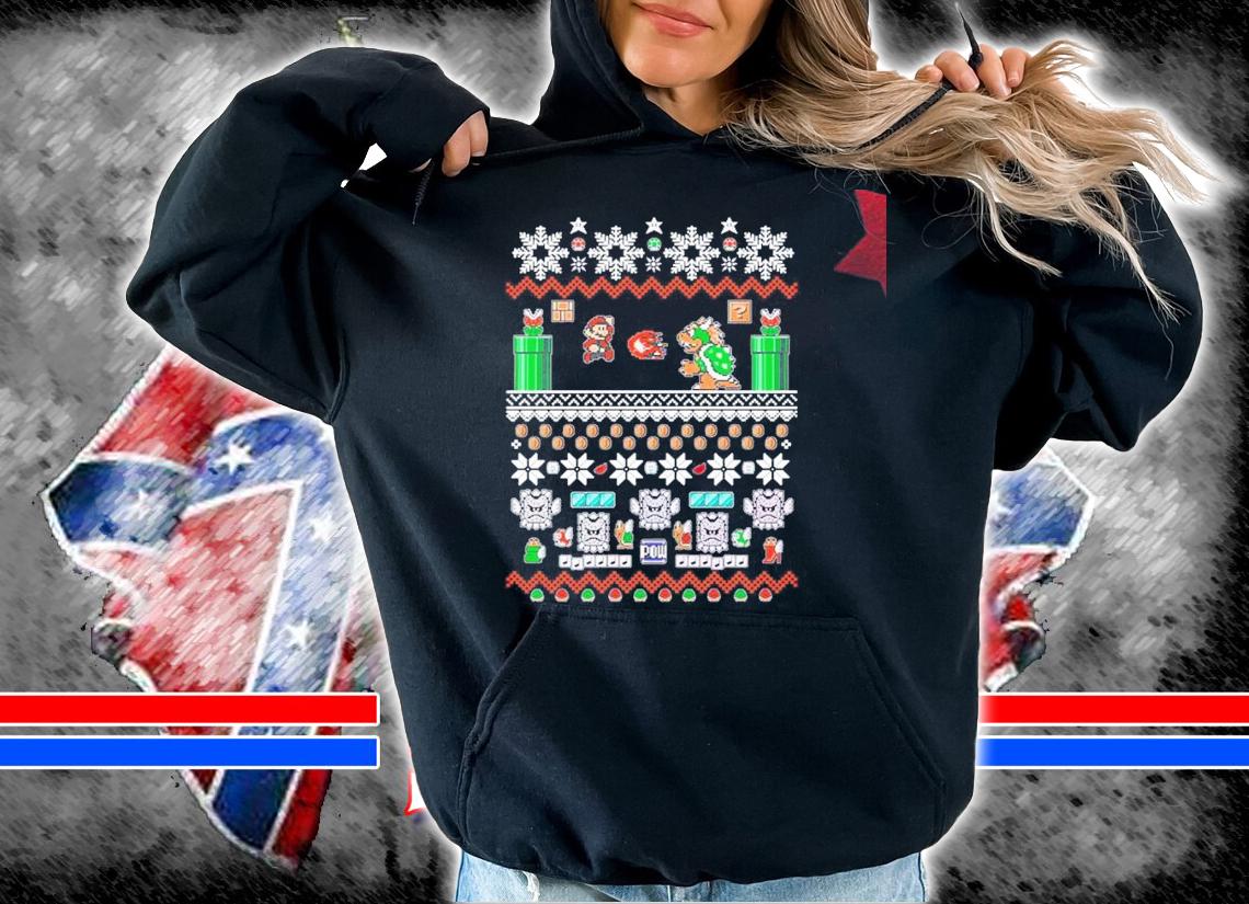 Super Mario Bros ugly Christmas shirt, sweater