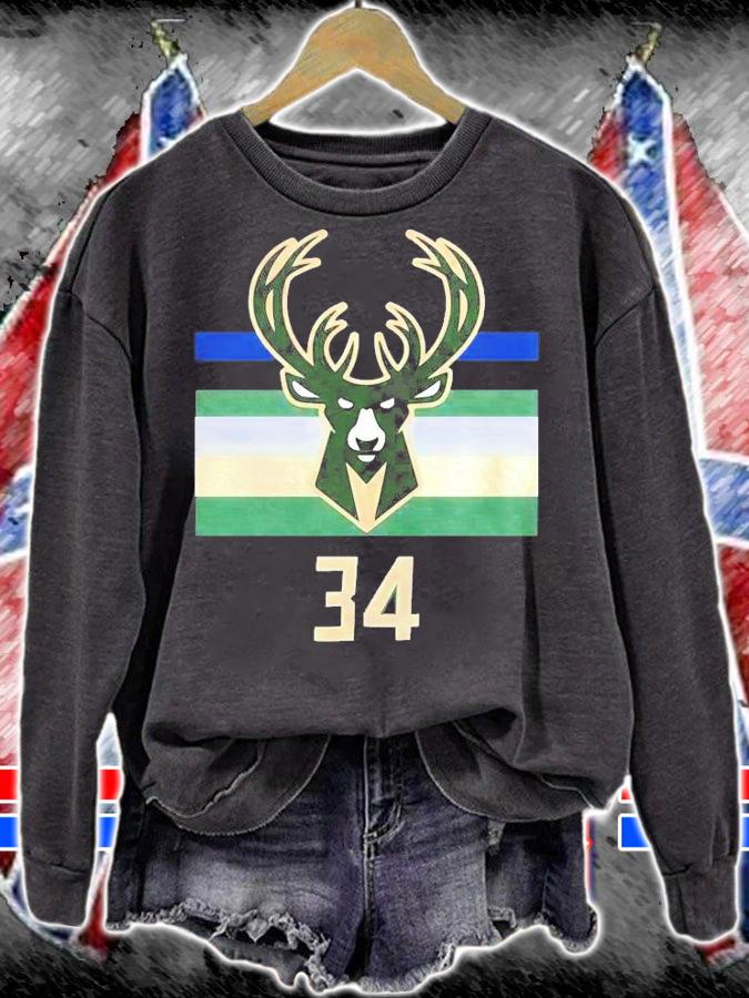 34 Giannis Antetokounmpo Milwaukee Bucks shirt