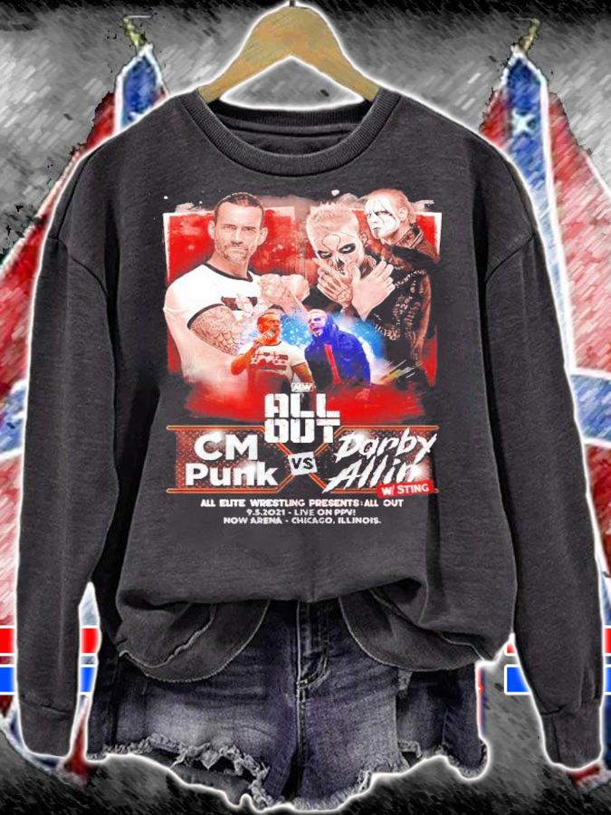 All Out 2021 Matchup CM Punk vs Darby Allin shirt sweatshirt