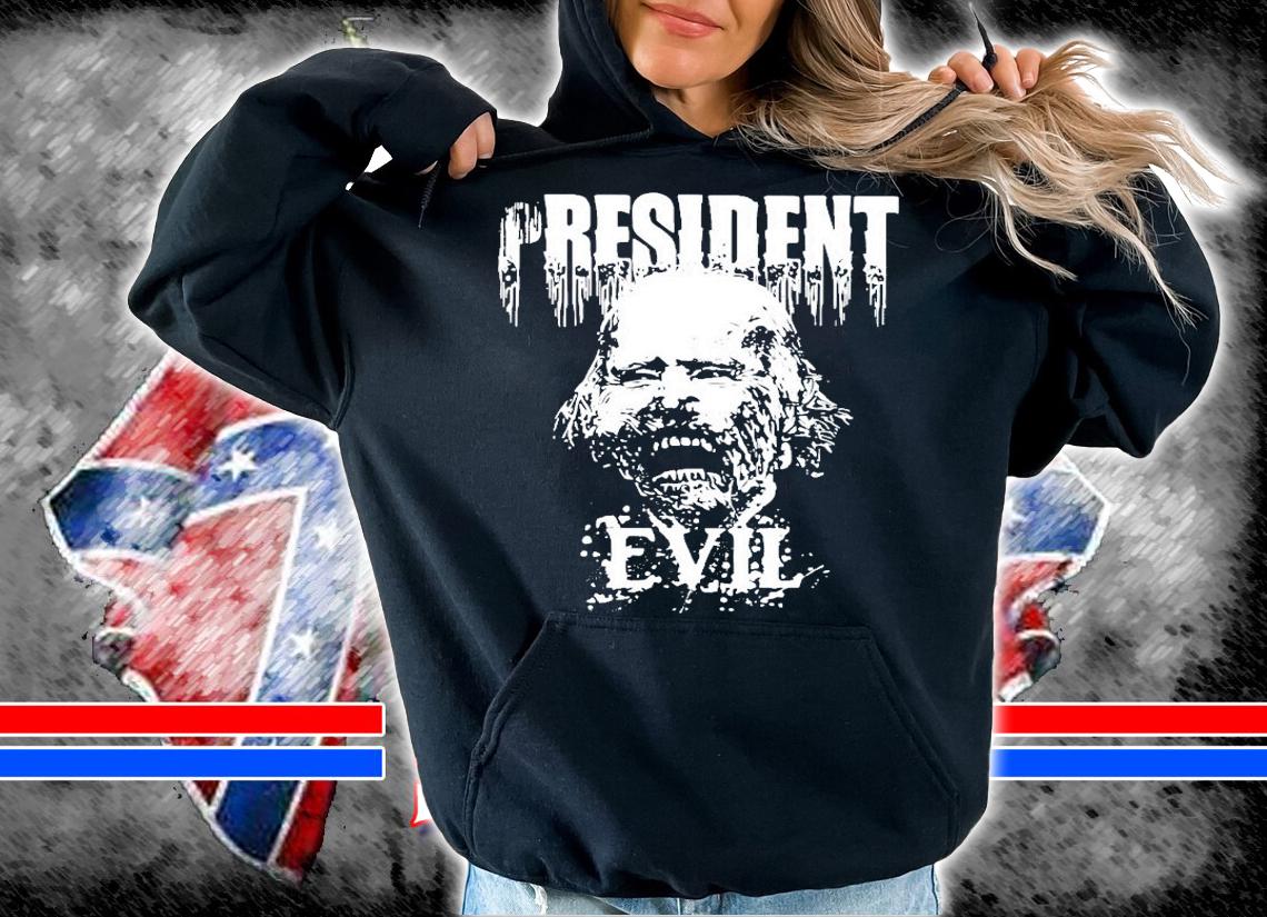 Joe Biden President Evil shirt