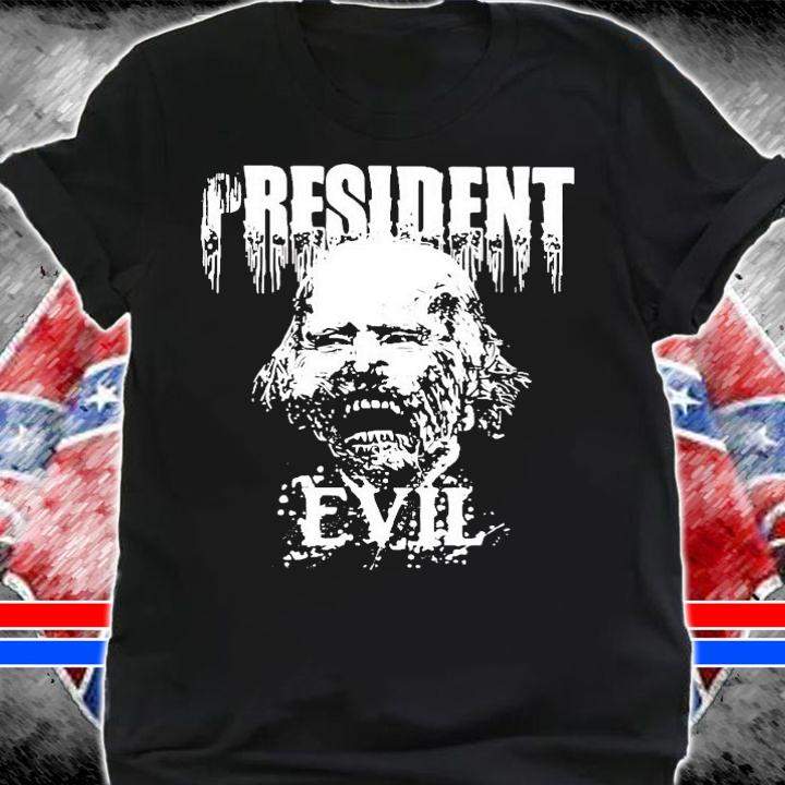 Joe Biden President Evil shirt