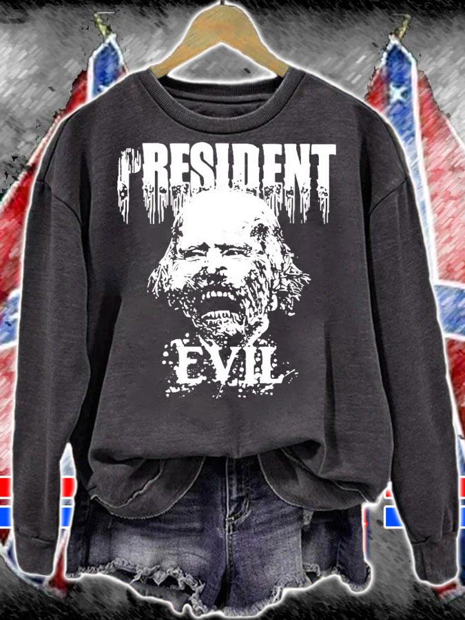 Joe Biden President Evil shirt