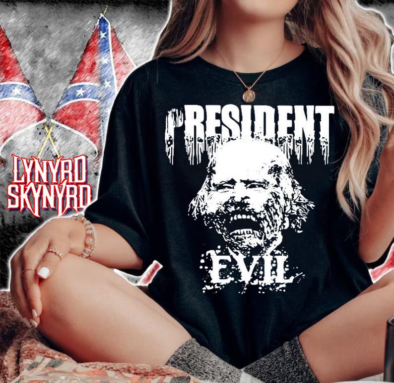 Joe Biden President Evil shirt