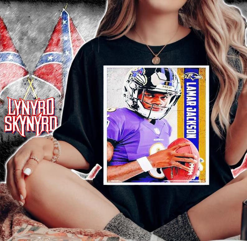 Lamar Jackson Baltimore Ravens T-shirt woman shirt