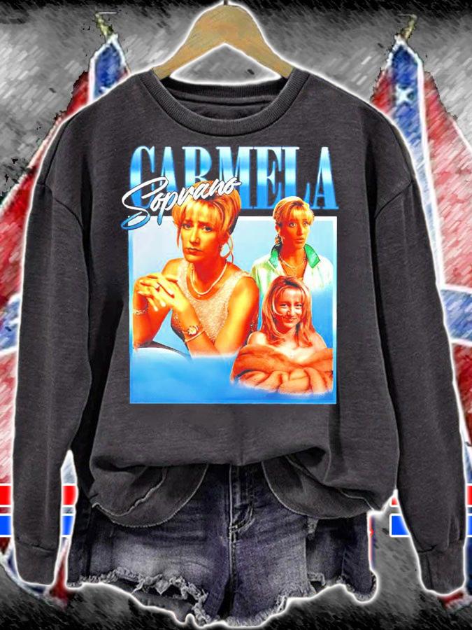 Men's Carmela Soprano shirt sweatshirt