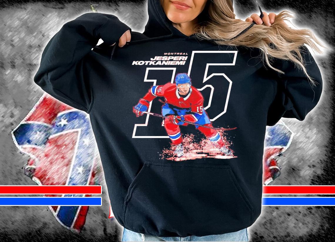 Montreal Jesperi Kotkaniemi hockey shirt hoodie