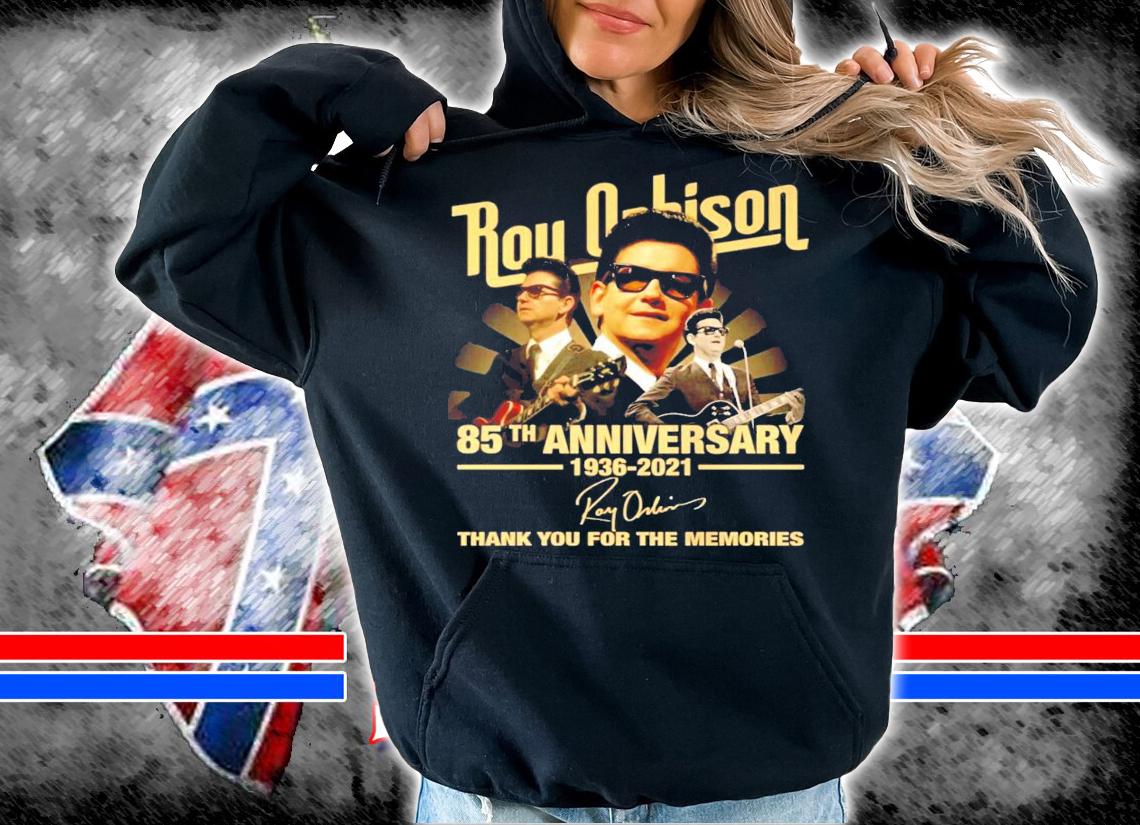 Roy Orbison 85th anniversary 1936-2021 signature shirt