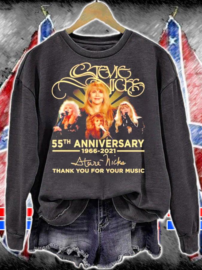 Stevie Nicks 55th anniversary 1966-2021 signature shirt sweatshirt