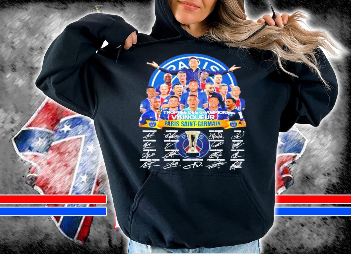 Trophee Des Champhions Vainqueur Paris Saint Germain shirt