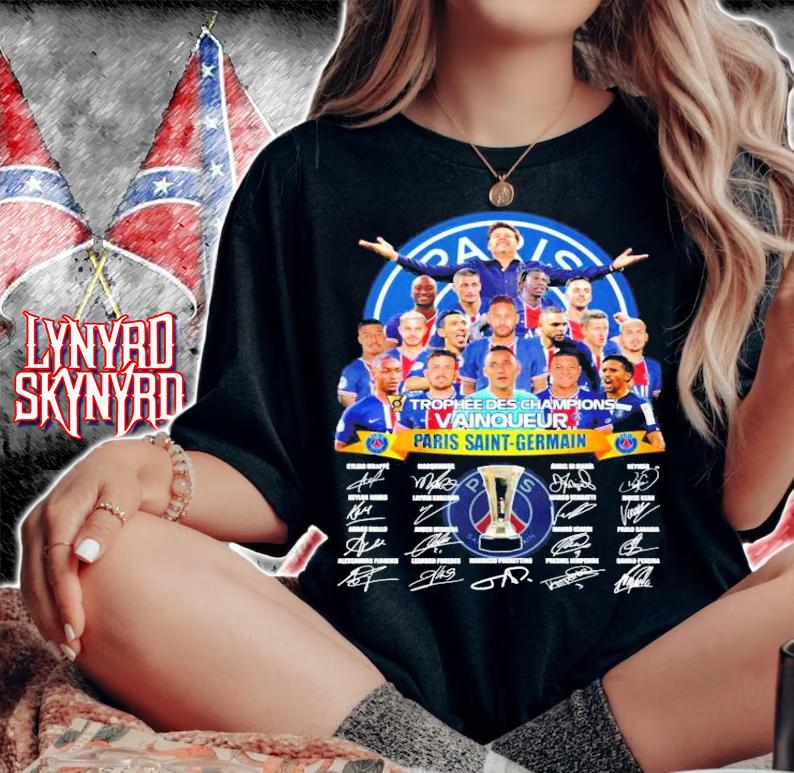 Trophee Des Champhions Vainqueur Paris Saint Germain shirt