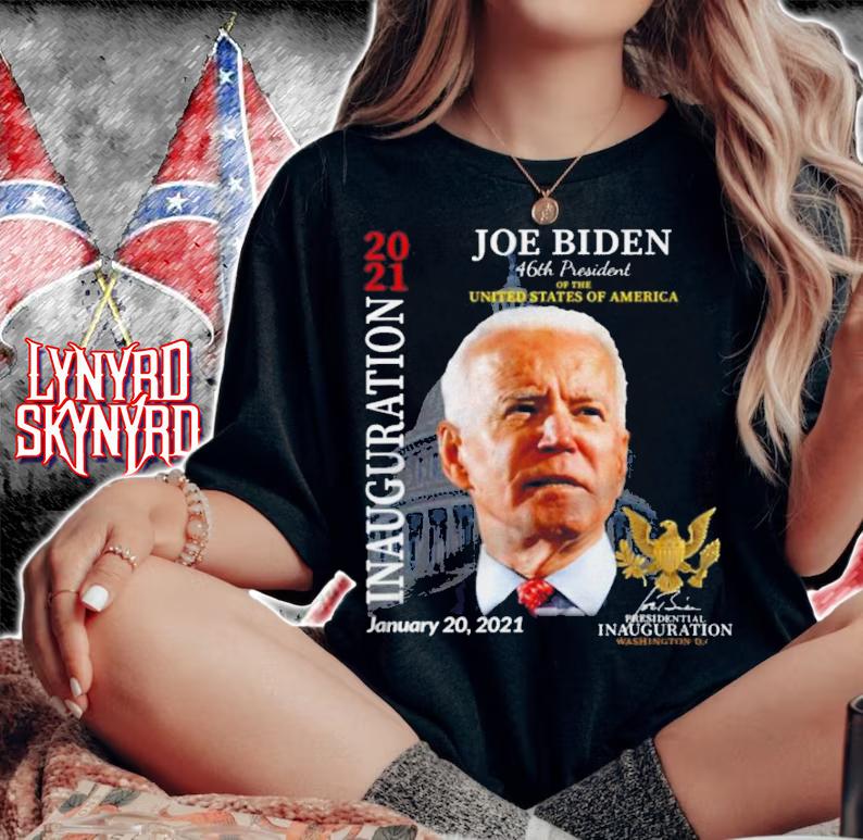 2021 Inauguration Day Joe Biden 46Th President Us America t-shirt woman shirt