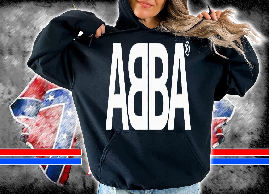 Abba band logo t-shirt hoodie