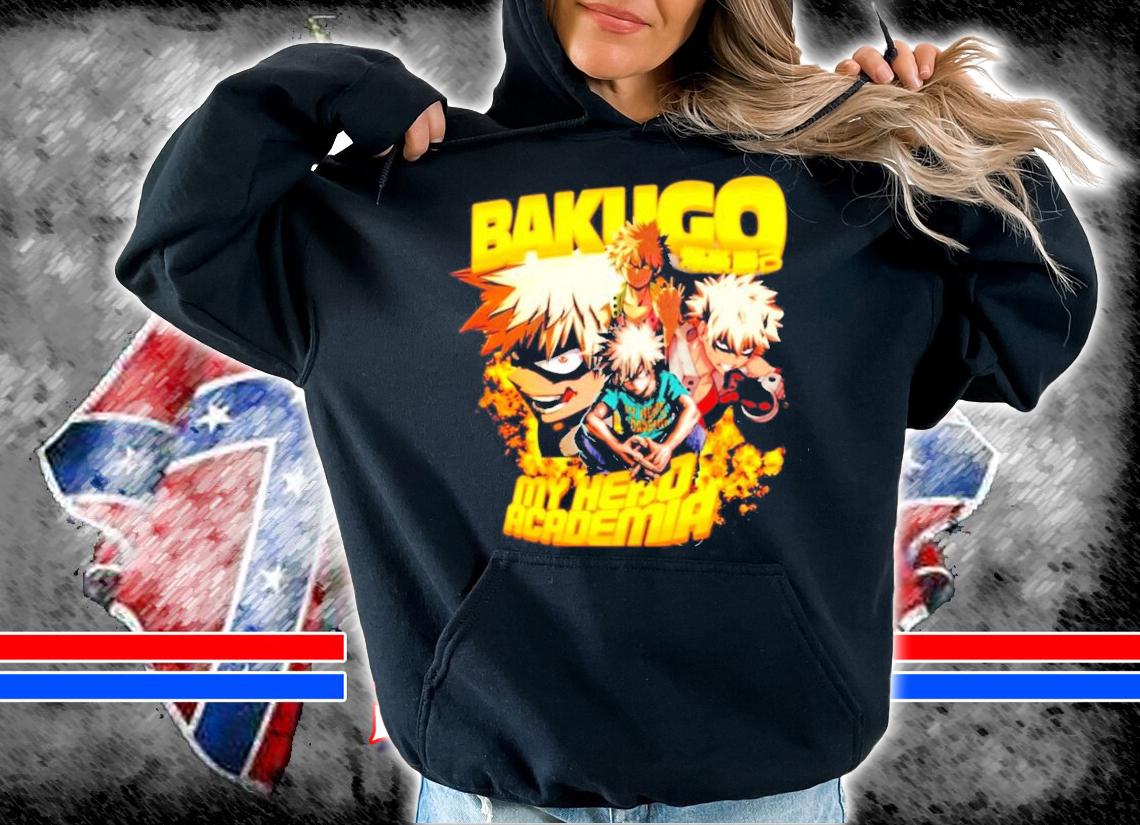 Bakugo my hero academia shirt