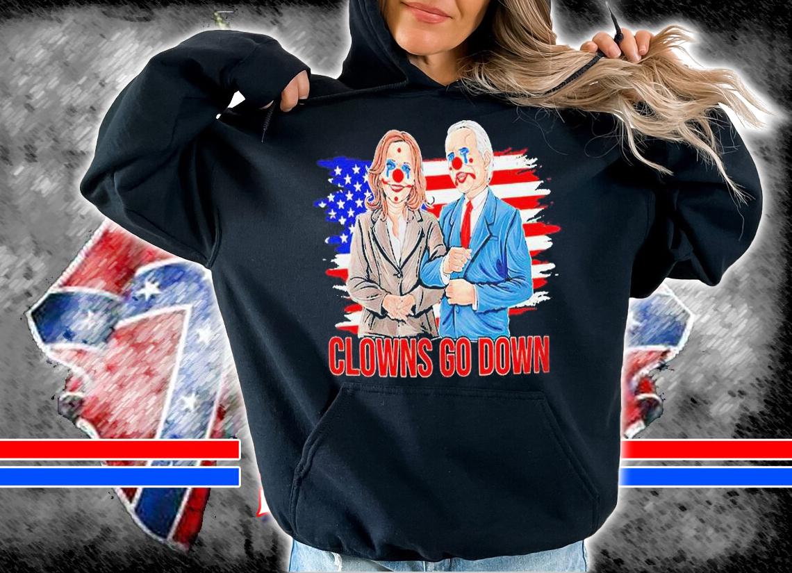 Biden Harris CLowns go down T-shirt