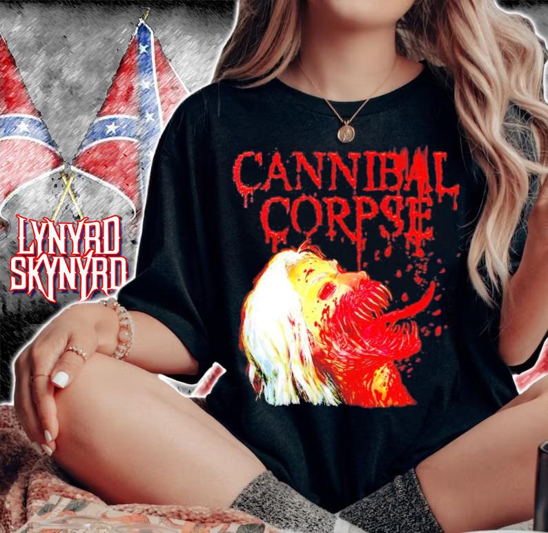 Cannibal corpse shirt woman shirt