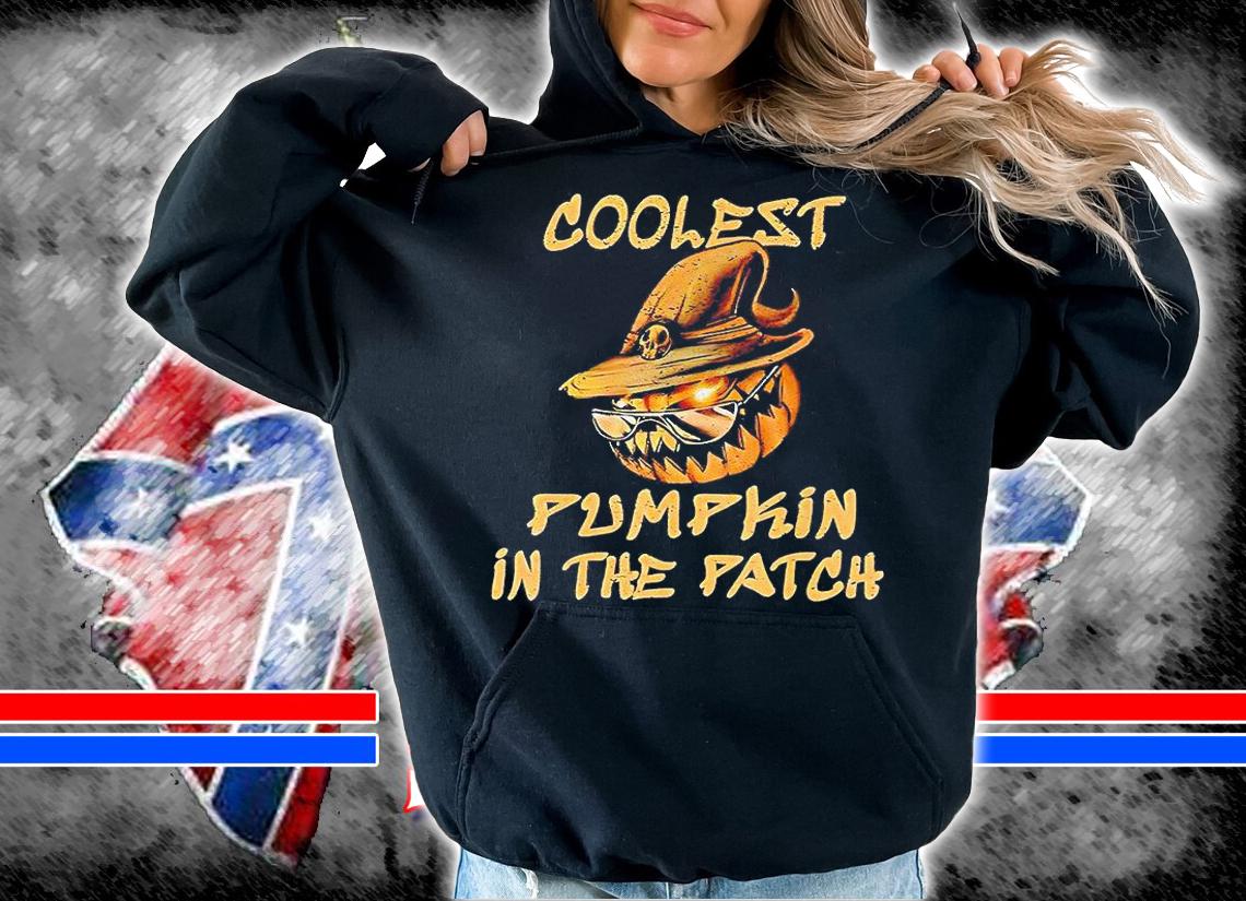 Coolest Pumpkin in the patch Halloween T-shirt hoodie