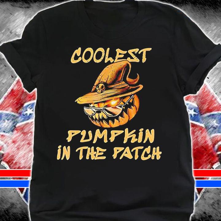 Coolest Pumpkin in the patch Halloween T-shirt shirt
