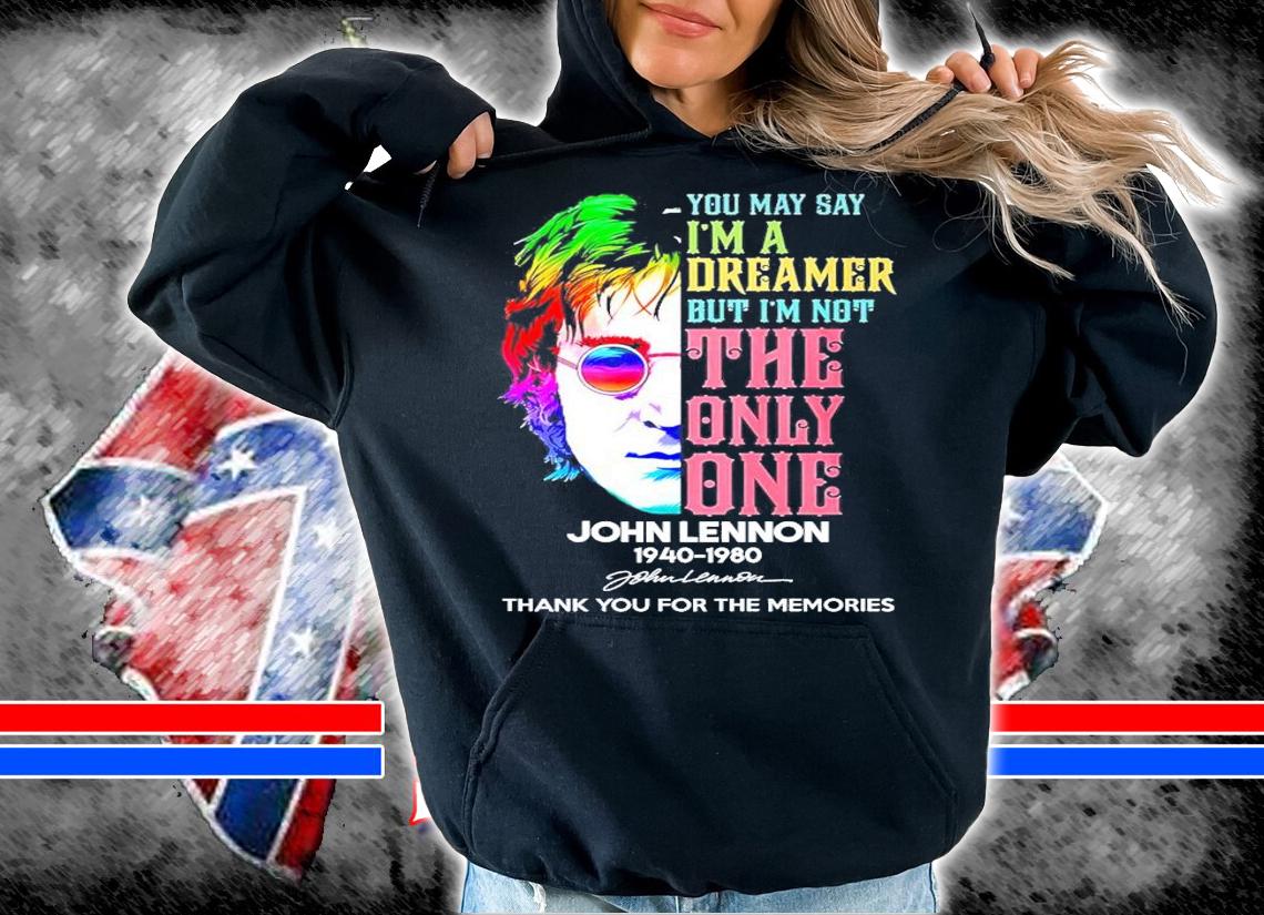 Harry Potter you may say I'm a dreamer but I'm not the only one John Lennon 1940-1980 shirt hoodie