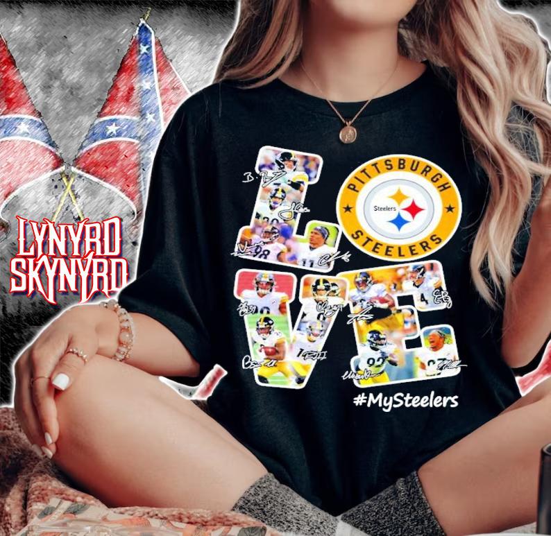 I love Pittsburgh Steelers #MySteelers shirt woman shirt