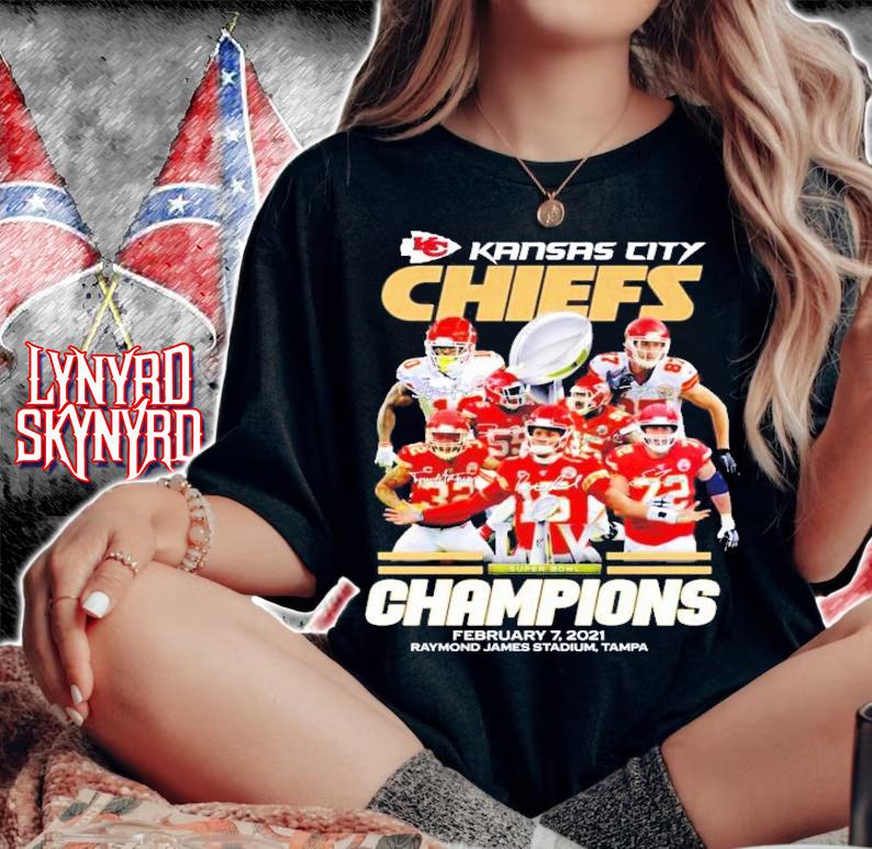 Kansas City Chiefs Champions february 7 2021 Raymond James stadium Tampa shirt woman shirt