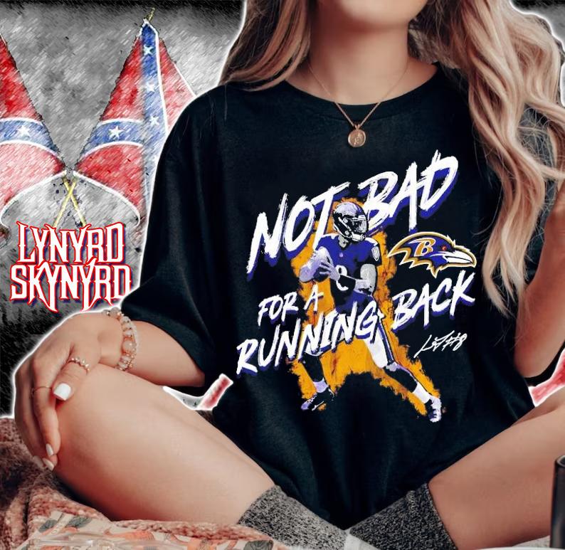 Lamar Jackson Not Bad For A Running Back Shirt woman shirt