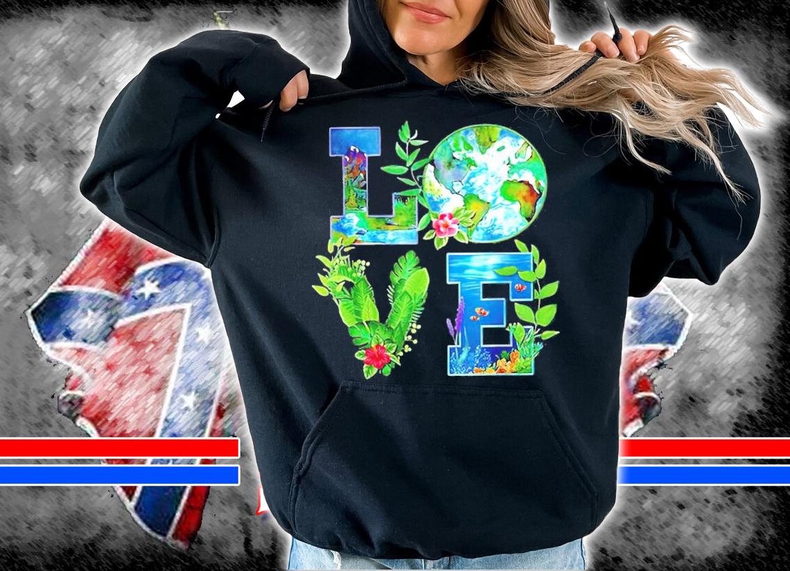 Love Earth Happy Earth Day 2021 shirt hoodie