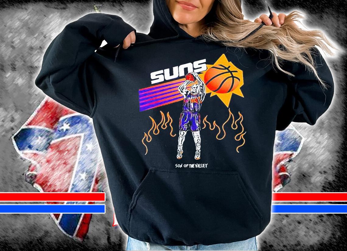 NBA Phoenix Suns Basketball Son of the Valley T-shirt hoodie