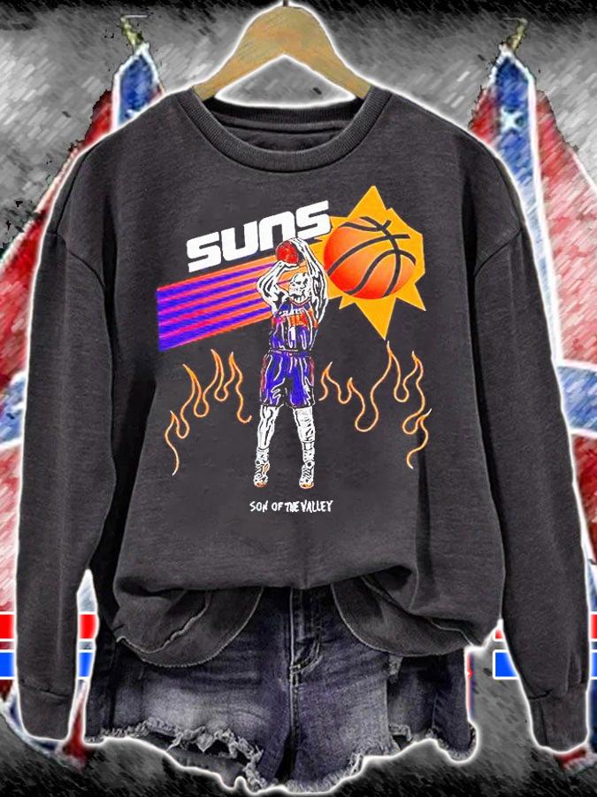 NBA Phoenix Suns Basketball Son of the Valley T-shirt sweatshirt