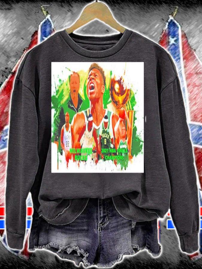 Official Milwaukee Bucks 2021 NBA Finals Champions t-shirt
