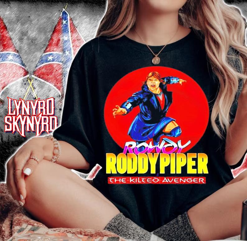 Rowdy Roddy Piper the kilted avenger shirt woman shirt