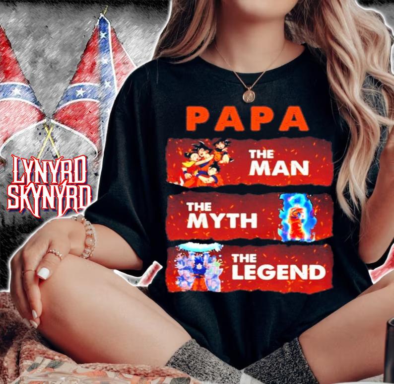 Songoku Papa the man the myth the legend shirt woman shirt