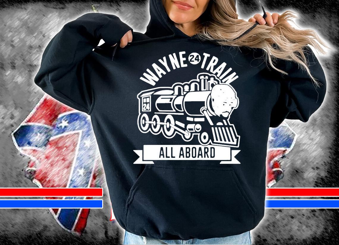 Wayne 24 Train all aboard shirt