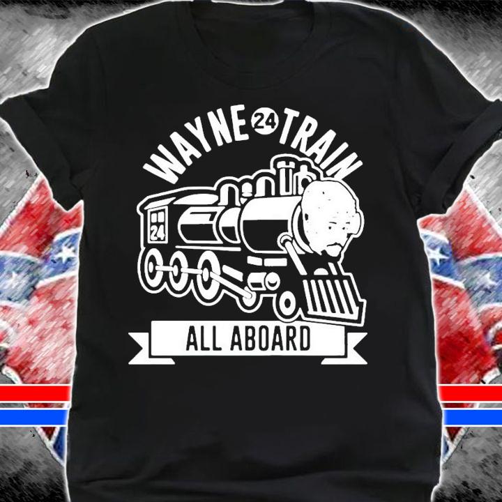 Wayne 24 Train all aboard shirt